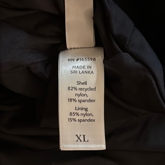 Andie Swim sz XL Elegant Black Women's Swimsuit with pads new without tags - Picture 5 of 6